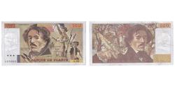 World Coins - France, 100 Francs, Delacroix, 1985, G.93, VF(30-35), Fayette:69.09, KM:154b