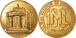 World Coins - Romania, Medal, Congrès Universitaire de Médecine, Bucarest, 1992,