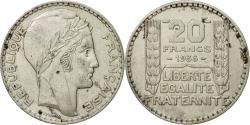 World Coins - Coin, France, Turin, 20 Francs, 1938, Paris, , Silver, KM:879