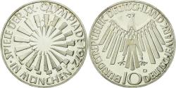 World Coins - Coin, GERMANY - FEDERAL REPUBLIC, 10 Mark, 1972, Munich, , Silver