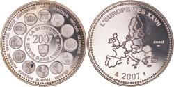 World Coins - France, Medal, L'Europe des XXVII, La Slovénie entre dans l'Euro, Politics