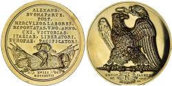 World Coins - France, Medal, Bonaparte pacificateur, History, Denon, Restrike, , Gilt