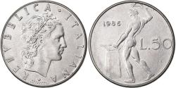 World Coins - Italy, 50 Lire, 1986, Rome, Stainless Steel, , KM:95.1