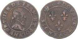 World Coins - Coin, France, Double Tournois, Paris, La ligue au nom de Henri III,