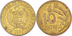 World Coins - Coin, Peru, 10 Centavos, 1971