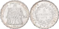 World Coins - France, 5 Francs, Hercule, 1873, Paris, Silver, , Gadoury:745.a, KM:820.1