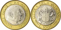 World Coins - Coin, VATICAN CITY, John Paul II, 1000 Lire, 1997, Roma, , Bi-Metallic