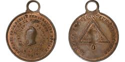 World Coins - France, Medal, Honneurs aux Vainqueurs de Février, 1848, Copper,