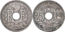 World Coins - France, 25 Centimes, Lindauer, 1929, Copper-nickel, , Gadoury:380
