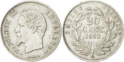 World Coins - Coin, France, Napoleon III, Napoléon III, 20 Centimes, 1854, Paris,