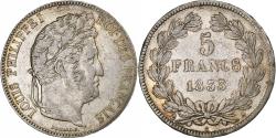 World Coins - France, Louis-Philippe, 5 Francs, 1833, Paris, Silver, , Gadoury:678