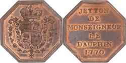 World Coins - France, Token, Dauphiné, Monseigneur le Dauphin, 1770, , Copper