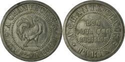 World Coins - France, Token, Paris, A Chanteclair, Bon pour une Audition, , Zinc