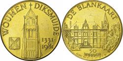 World Coins - Belgium, Token, 50 Wouden, 1981, Copper,