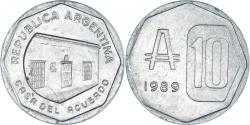 World Coins - Coin, Argentina, 10 Australes, 1989