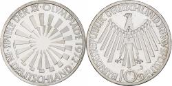 World Coins - GERMANY - FEDERAL REPUBLIC, 10 Mark, 1972, Hamburg, Silver, , KM:134.1