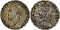 World Coins - Romania, Carol I, 50 Bani, 1910, Silver, , KM:41