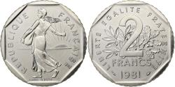 World Coins - France, 2 Francs, Semeuse, 1981, Paris, Nickel, , Gadoury:547, KM:942.1