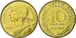 World Coins - Coin, France, Marianne, 10 Centimes, 1969, , Aluminum-Bronze