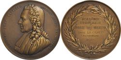 World Coins - France, Medal, Académie Française, Antoine de Montyon, Arts & Culture, 1929