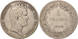 World Coins - Coin, France, Louis-Philippe, 5 Francs, 1830, Paris, , Silver, KM:738