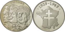 World Coins - France, Medal, Seconde Guerre Mondiale, La Victoire de 1945,