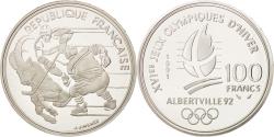World Coins - Coin, France, 100 Francs, 1991, , Silver, KM:993