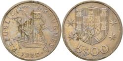 World Coins - Coin, Portugal, 5 Escudos, 1985, , Copper-nickel, KM:591