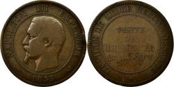 World Coins - France, Token, Royal, Napoléon III, Visite à Lille, 1853, Barre,