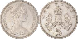 World Coins - Coin, Great Britain, Elizabeth II, 5 New Pence, 1968, , Copper-nickel