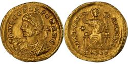 Ancient Coins - Leo I, Solidus, 462-466, Thessalonica, Pedigree, Gold, , RIC:X-620