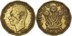 World Coins - Coin, Great Britain, George VI, 3 Pence, 1943, , Nickel-brass, KM:849