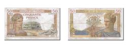World Coins - Banknote, France, 50 Francs, 50 F 1934-1940 ''Cérès'', 1939, 1939-09-21