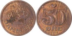 World Coins - Coin, Denmark, 50 Öre, 1994