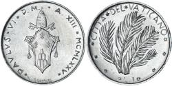 World Coins - Coin, VATICAN CITY, Paul VI, Lira, 1975, , Aluminum, KM:116