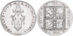 World Coins - Vatican, Paul VI, 500 Lire, 1977, Rome, Silver, , KM:132