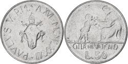 World Coins - VATICAN CITY, Paul VI, 50 Lire, 1978, Rome, Stainless Steel, , KM:136