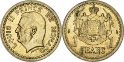 World Coins - Coin, Monaco, Franc, Undated (1943), Poissy, , Cupro-Aluminium