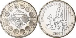 World Coins - France, Medal, L'Europe des XXVII, 50 ans du nouveau Franc, 2010, Utrecht