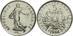 World Coins - Coin, France, Semeuse, 5 Francs, 1984, Paris, , Nickel Clad