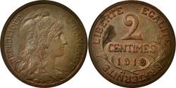 World Coins - Coin, France, Dupuis, 2 Centimes, 1919, Paris, , Bronze, KM:841