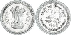 World Coins - Coin, India, 25 Naye Paise, 1960