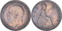 World Coins - Coin, Great Britain, George V, Penny, 1927, , Bronze, KM:826
