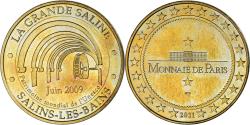 World Coins - France, Token, Salins-les-Bains - La grande saline n°6, 2011, MDP,