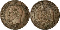 World Coins - Coin, France, Napoleon III, 2 Centimes, 1857, Bordeaux, , KM 776.1