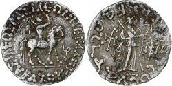 Ancient Coins - Indo-Scythian Kingdom, Azes II, Tetradrachm, ca. 35-12 BC, Silver,