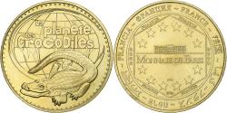 World Coins - France, Token, Civaux- La planète des crocodiles, 2008, Copper-nickel
