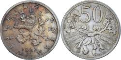 World Coins - Coin, Czechoslovakia, 50 Haleru, 1922