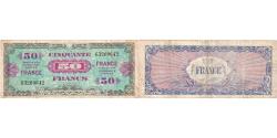 World Coins - France, 50 Francs, 1945 Verso France, SÉRIE 1944, VF(30-35)