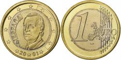 World Coins - Spain, Juan Carlos I, Euro, BU, 2001, Madrid, Bi-Metallic,